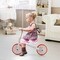 Costway 4 in 1 Kids Tricycles with Push Handle & Training Wheels Baby Balance Bike Navy/Pink